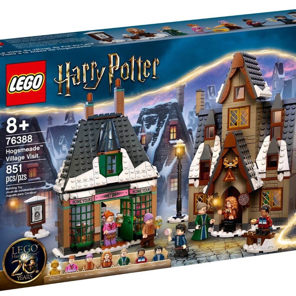 New Lego Harry Potter Hogsmeade Village Visit Retired Collectible Set 76388